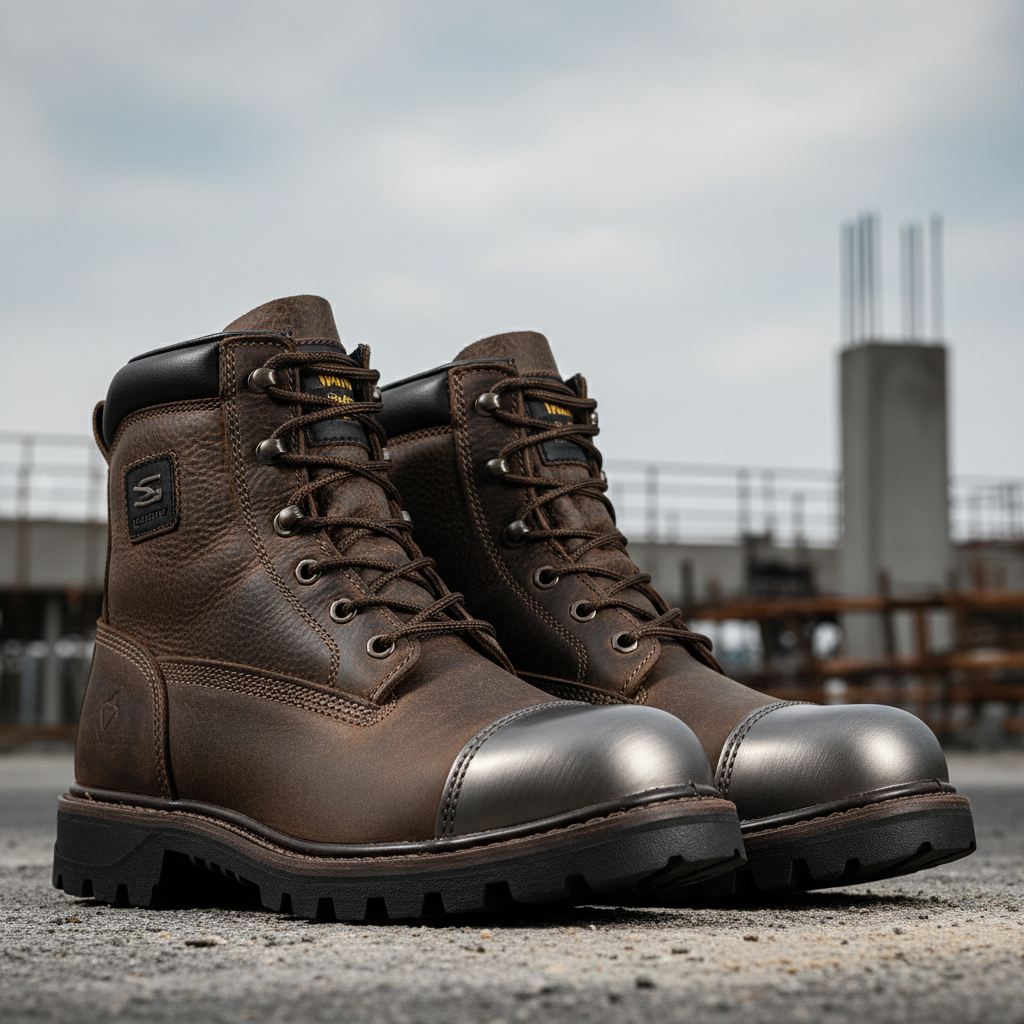 Steel-Toe Work Boots
